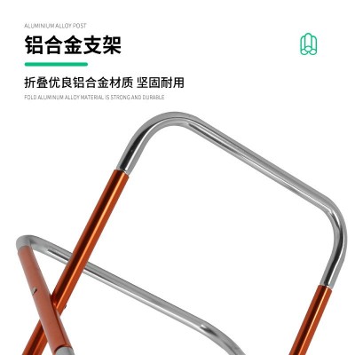 户外铝合金折叠马扎凳 便携式写生折叠凳 钓鱼小马扎 厂家供应  2件起售图3