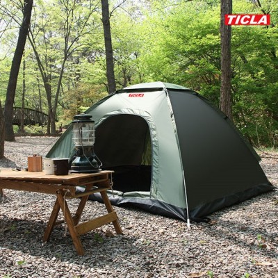天羽帐篷户外用品 野营自动速开抛帐救灾双人防疫3-4人沙滩露营  1顶起售图4