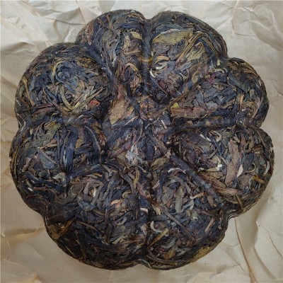 厂家大货批发1000克景迈金瓜贡茶云南普洱生茶美人头瓜茶纯料茶叶 2个起售图2