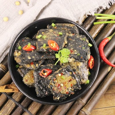 【渔米之湘臭豆腐立袋装118g】湖南长沙口味 香辣孜然味 即食零食 118g 3袋起售图3