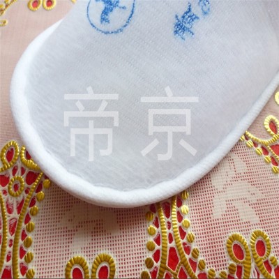 短毛绒一次性拖鞋 居家待客专用  10套起售图5