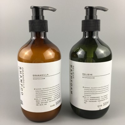 宾馆酒店 怡人雅大瓶洗发水沐浴露 500ml 大瓶家用包邮批发  2瓶起售图2