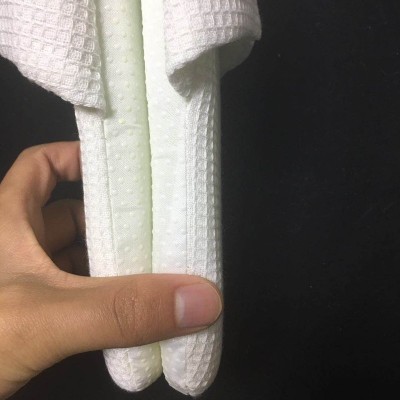 华夫格一次性拖鞋 星级酒店民宿宾馆高档拖鞋 加厚防滑底厂家批发  10双起售图4