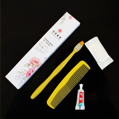 酒店用品四件套 宾馆用品四合一牙具 一次性牙刷牙膏洗漱套装批发  10套起售图3