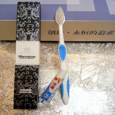 供应酒店一次性用品 酒店宾馆一次性牙刷 桑拿牙刷 厂家批发  100套起售图3