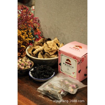 喜悦凤 陈皮桑葚玫瑰花茶 调气理血茶包养生老陈皮花茶家用送礼装 80g/10小包 30件起售