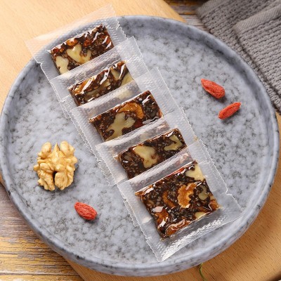 山东厂家正品阿胶糕即食驴皮阿胶固元糕膏阿娇500g铁盒装一件代发2件起售图2