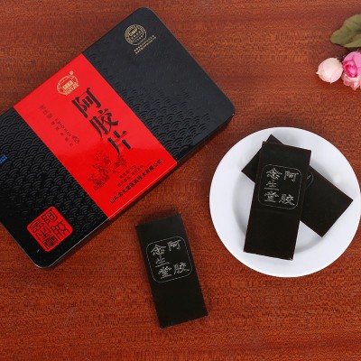 山东生产厂家供应驴皮阿胶原块阿胶糕原料阿胶片250g一件代发2件起售图2