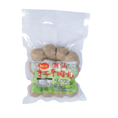 潮汕风味牛肉丸250g/袋 汕头特产烧烤火锅关东煮手工丸子量大从优 2袋图2