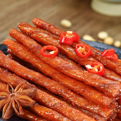 邬辣妈酒鬼豆筋70g辣条豆干豆制品辣味零食批发 湖南特产休闲零食2包图3