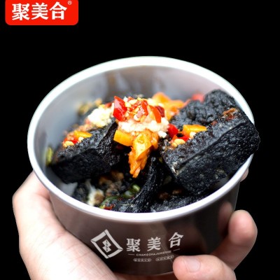 地摊货源：湖南特产长沙黑，白色臭豆腐胚新手装，试用装，家庭装2件起售图3