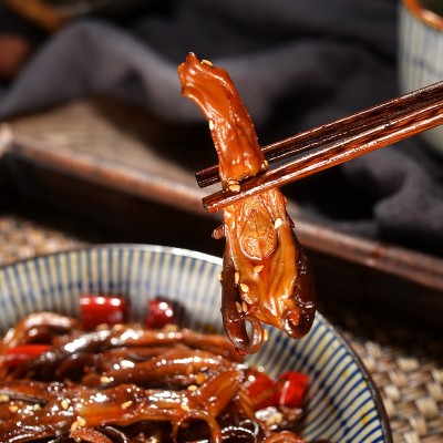 四川特产麻辣鸭舌卤味零食熟食小吃KTV一件代发微商供货  2袋图4