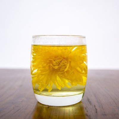 金丝皇菊菊花 金丝菊一朵一杯大朵罐装金丝皇菊组合罐装花茶20克30-50朵一罐 2罐图3