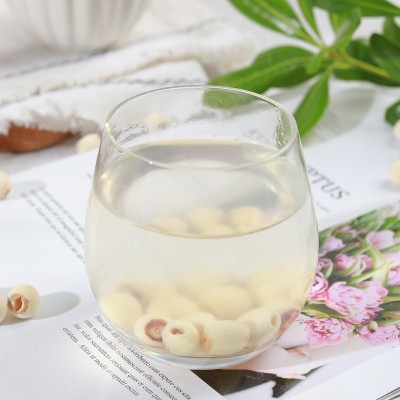 莲子罐装160g 白莲子 去皮无芯白莲子厂家批发瓶装莲子 一件代发 2盒图3