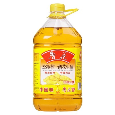 鲁花5S压榨一级花生油5L家庭食用油支持团购福利图4