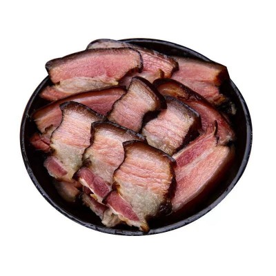 烟熏腊肉腊肉烟熏后腿腌腊肉重庆农家风味餐饮批发  2袋图5