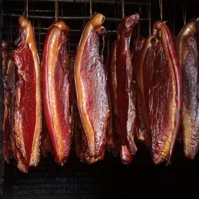 四川烟熏后腿腊肉农家自制川味柴火二刀后腿老腊肉贴牌代工定制  3袋图4