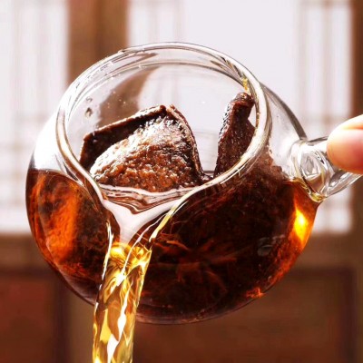 艾达福送礼茶叶礼盒装广东天马新会陈皮老皮批发15年散茶玻璃瓶2件图2