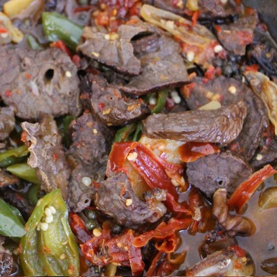 重庆四川家用商用餐饮猪肺传统农家柴火烟熏风干技术500g批发代发  2袋图4