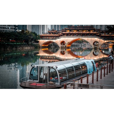成都夜游锦江图5