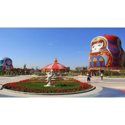 满洲里套娃景区图2