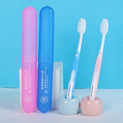 软毛牙科诊所口腔医院专用牙刷定制清洁护理可印logo礼品广告宣传  10个图3