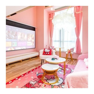 栖迟·玩酷KITTY主题LOFT房图2