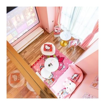 栖迟·玩酷KITTY主题LOFT房图5