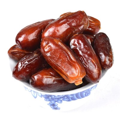 一件代发椰枣自然吊干蜜枣香甜软糯阿联酋迪拜黑椰枣伊拉克黄椰枣2袋图3