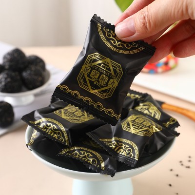 黑芝麻丸500克 西域皇后黑芝麻零食特产 芝麻丸黑芝麻球代发批发  2袋图2