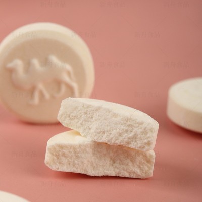 新疆奶片正宗牛奶羊奶骆驼奶贝500g袋儿童零食原味干吃奶酪片批发  2斤图2