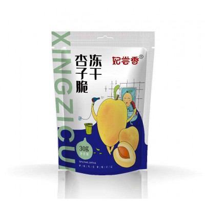 新疆岳普湖县妃尝香冻干杏子脆30g  2袋图3