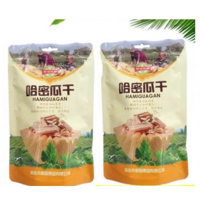 哈密瓜干新疆特产新哈农场哈密瓜果干100g/袋休闲零食  3袋图2