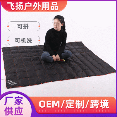 羽绒垫户外垫亚马逊电商专供羽绒垫工厂现货批发户外野营睡袋户外  2件图2