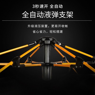 工厂现货户外野营旅游帐篷全自动防水防晒速开帐篷便携露营帐篷  2件图3