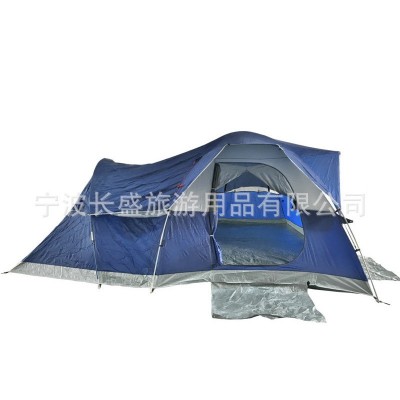 帐篷户外露营两室一厅帐篷全自动帐篷 旅游休闲户外帐篷单人折叠  1顶图1