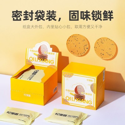 【杞里香】铁棍山药黑芝麻薄饼250g盒装山药饼干黑芝麻饼圆干焦作  2盒图4