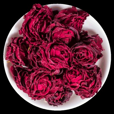 玫瑰洛神红枣茶头茬玫瑰花洛神花红枣干组合泡水旗舰店正品155g  2件图2