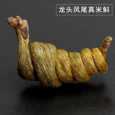 正宗五年仿野外霍山产米斛枫斗龙头凤尾鲜条精制干货基地直发批发  10克图2