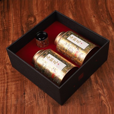 霍山石斛花礼盒石斛花茶罐装石斛干花礼盒批发石斛单礼盒批发  2个图2