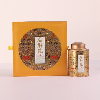 霍山石斛花礼盒石斛花茶罐装石斛干花礼盒批发石斛单礼盒批发  2个图4