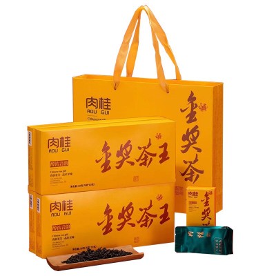 特级肉桂正宗武夷浓香型大红袍乌龙茶高档金奖茶叶礼盒装批发直播  2件图4