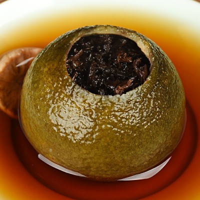 小青柑批发普洱茶桔普茶新会小青柑普茶木桶礼盒厂家直播一件代发  2件图3