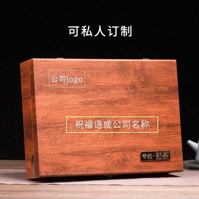 福建乌龙茶批发新茶武夷大红袍浓香型茶叶礼盒装送礼网红30罐装  2件图2