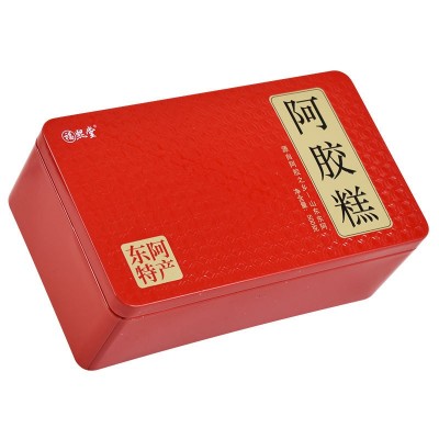 东阿500g阿胶糕即食女士阿胶固元糕黑驴皮阿胶熬阿娇块片厂家价格  2盒图2