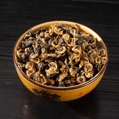批发云南滇红茶 凤庆红茶 蜜香红螺 金锣500克 功夫红茶 一芽一叶  2斤图2