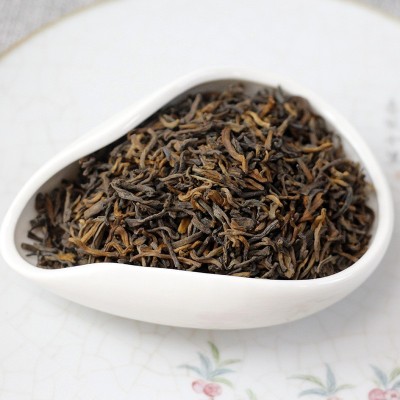 批发云南普洱茶熟茶散茶 陈年普洱茶2018年宫廷普洱金芽 金毫熟茶  2份图3