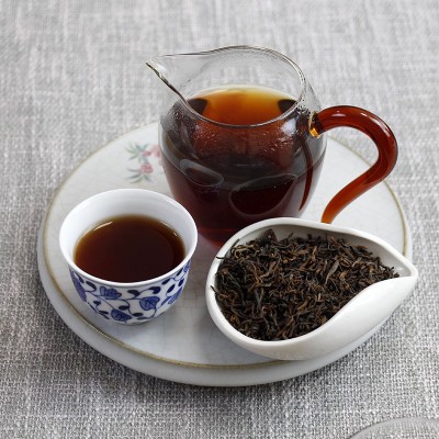 批发云南普洱茶熟茶散茶 陈年普洱茶2018年宫廷普洱金芽 金毫熟茶  2份图4
