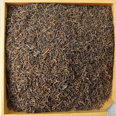 批发云南普洱茶熟茶散茶 陈年普洱茶2018年宫廷普洱金芽 金毫熟茶  2份图2