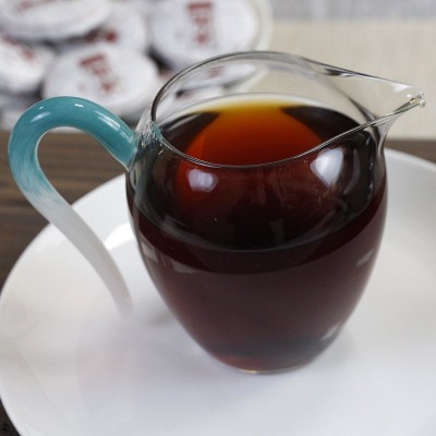 云南普洱茶古树熟茶批发 冰岛醇香小玉饼散装一口料陈年普 洱黑茶  2件图4